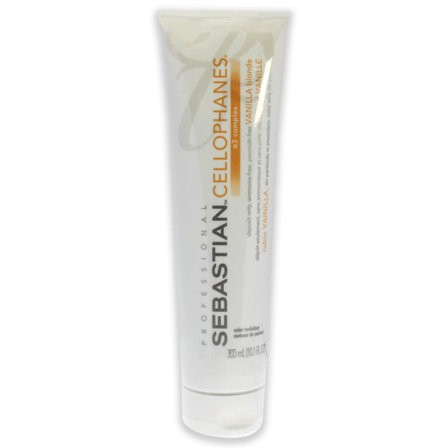 Sebastian Cellophanes Vanilla Blonde Hair Color for Women - 10.1 oz