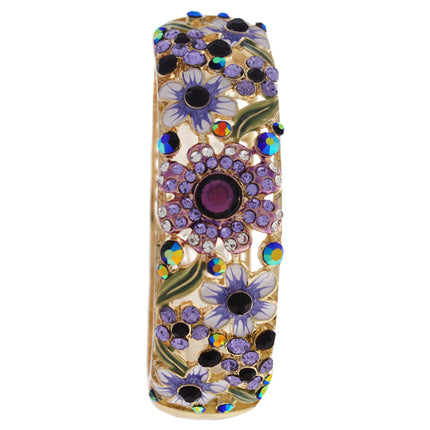 Manoush MSHHI-B Gold Multicolored Stones Bracelet for Women - Stylish and Luxurious Accessory for Any Occasion