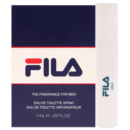 Fila by Fila for Men 1.5 ml EDT Spray Vial On Card - Fragrance for Him