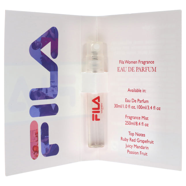 Fila by Fila for Women EDP Spray Vial - 1.5 ml - Reviews & Deals
