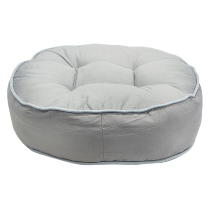 "Luxurious Wild Dove Pouf Pet Bed by Pet Maison - Comfy 27 x 8 Inch Pet Bed for Cats and Dogs"