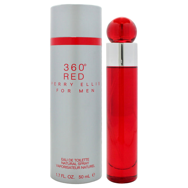 Perry Ellis 360 Red Men's EDT Spray - 1.7 oz - Reviews & Prices