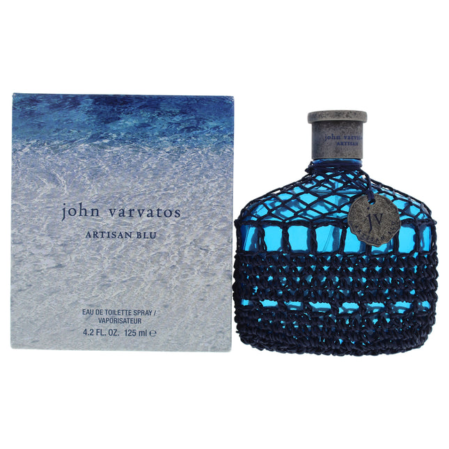 Experience the Sophisticated Scent of Artisan Blu by John Varvatos for Men - 4.2 oz EDT Spray