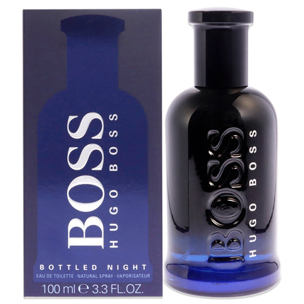 Hugo Boss Bottled Night for Men - 3.3 oz EDT Spray | Fragrance for Evening Wear