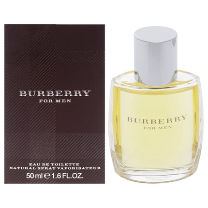 Burberry by Burberry for Men - 1.6 oz EDT Spray: A Timeless Fragrance for Him