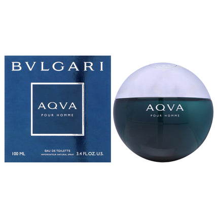 Bvlgari Aqva by Bvlgari for Men - 3.4 oz EDT Spray: A Refreshing Fragrance for the Modern Man