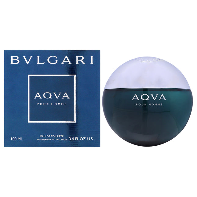 Bvlgari Aqva by Bvlgari for Men - 3.4 oz EDT Spray: A Refreshing Fragrance for the Modern Man