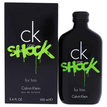 Calvin Klein CK One Shock For Him Men's 3.4 oz EDT Spray - Reviews & Deals