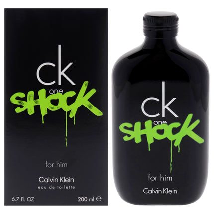 Calvin Klein CK One Shock For Him - 6.7 oz EDT Spray for Men