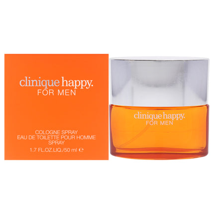 Clinique Happy for Men Cologne Spray - 1.7 oz, Fresh and Uplifting Fragrance