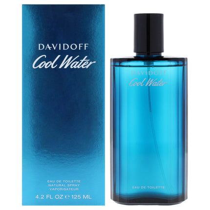 Cool Water by Davidoff for Men - 4.2 oz EDT Spray: Beat the Heat with this Refreshing Fragrance