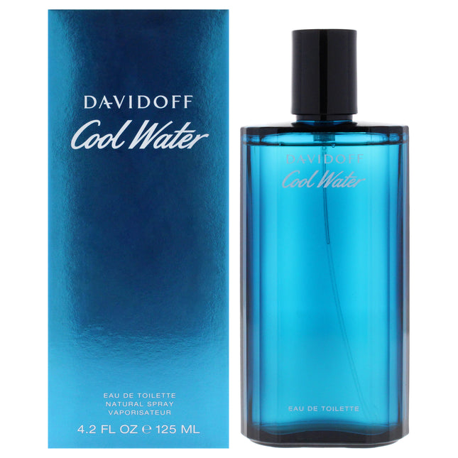 Cool Water by Davidoff for Men - 4.2 oz EDT Spray: Beat the Heat with this Refreshing Fragrance