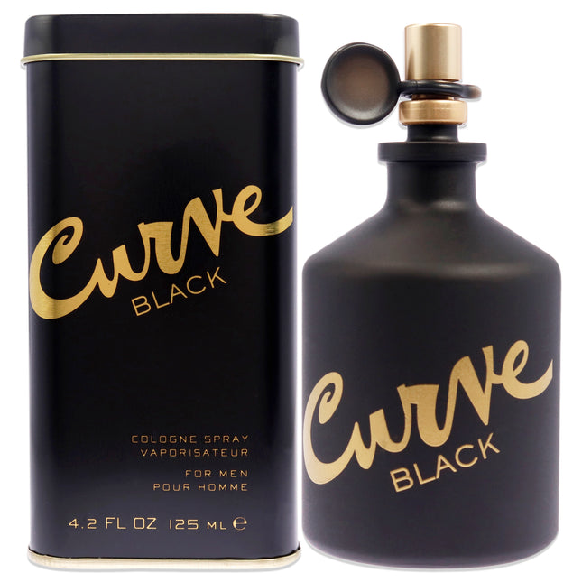 "Curve Black by Liz Claiborne for Men - 4.2 oz Cologne Spray | Long Lasting Fragrance for Him"