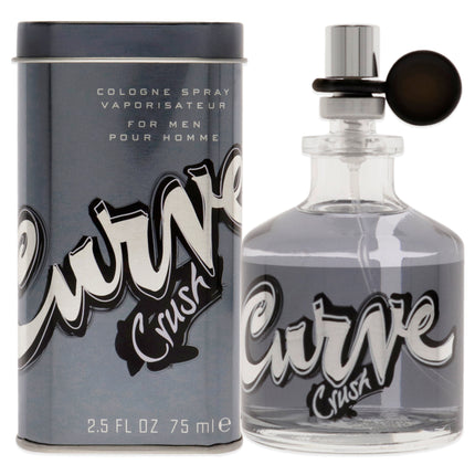 Curve Crush Cologne Spray by Liz Claiborne for Men - 2.5 oz, Long Lasting Fragrance