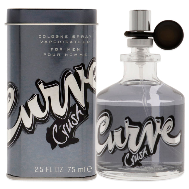 Curve Crush Cologne Spray by Liz Claiborne for Men - 2.5 oz, Long Lasting Fragrance