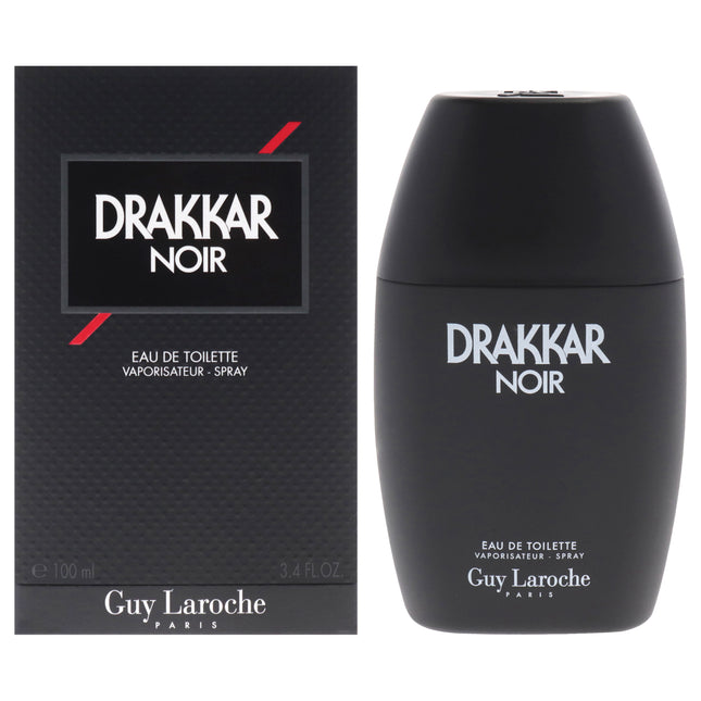 Drakkar Noir by Guy Laroche for Men - 3.4 oz EDT Spray: Bold and Masculine Fragrance
