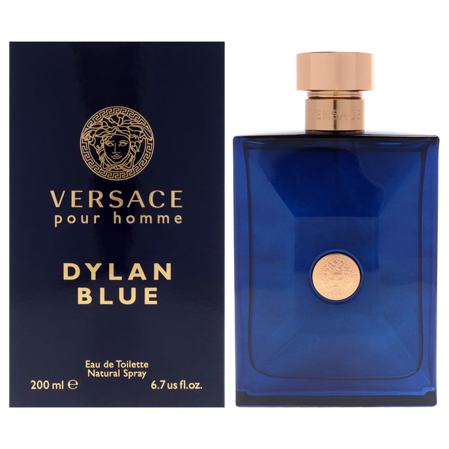 Versace Dylan Blue for Men - 6.7 oz EDT Spray: A Sophisticated Fragrance for Men