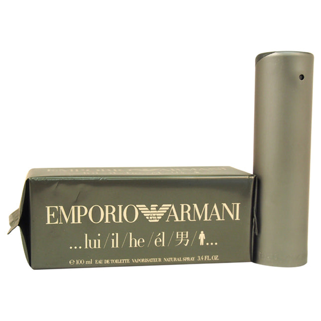Emporio Armani by Giorgio Armani for Men - 3.4 oz EDT Spray - Sophisticated Fragrance for Men