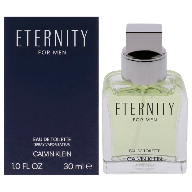 Eternity by Calvin Klein for Men - 1 oz EDT Spray: Timeless Fragrance for Him