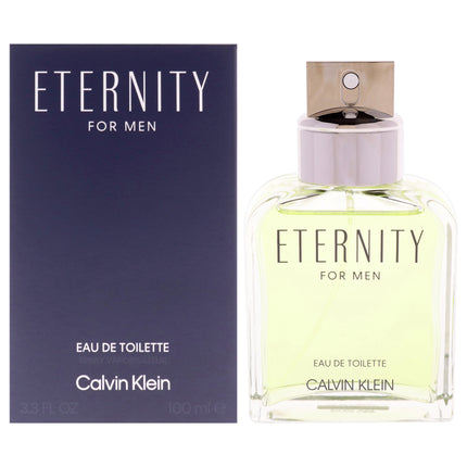 Eternity by Calvin Klein for Men - 3.3 oz EDT Spray - A Timeless Fragrance for Men