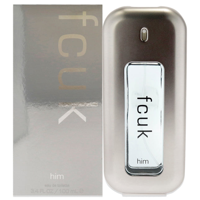 French Connection UK fcuk Him for Men 3.4 oz EDT Spray - Best Fragrance for Men