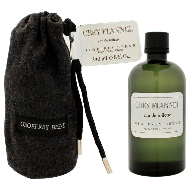 "Geoffrey Beene Grey Flannel Men's 8 oz EDT Splash - Classic Fragrance for Him"