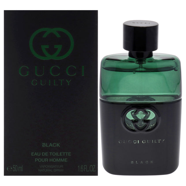 Gucci Guilty Black Pour Homme by Gucci for Men - 1.6 oz EDT Spray with a Bold Scent