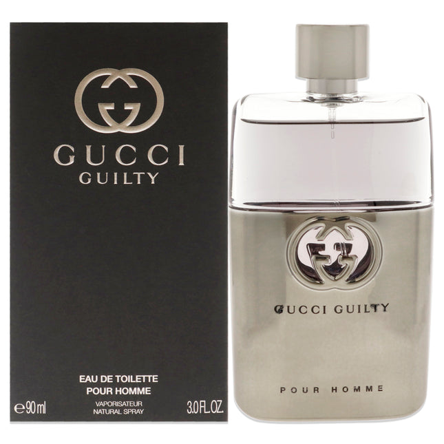 Gucci Guilty by Gucci for Men - 3 oz EDT Spray: A Bold Fragrance Choice for Men