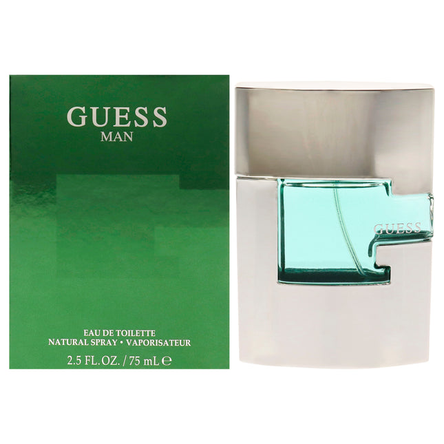 Guess Man by Guess for Men - 2.5 oz EDT Spray - The Perfect Fragrance for Him