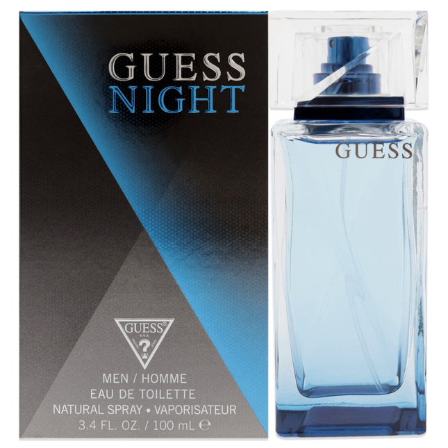 Guess Night by Guess for Men - 3.4 oz EDT Spray: A Masculine and Captivating Fragrance for Evening Wear
