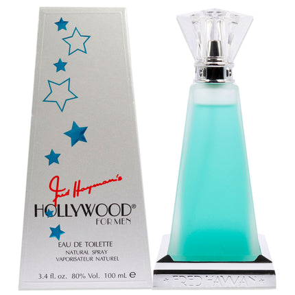 Fred Hayman Hollywood Men's Cologne 3.4 oz EDT Spray - Long Lasting Fragrance for Men