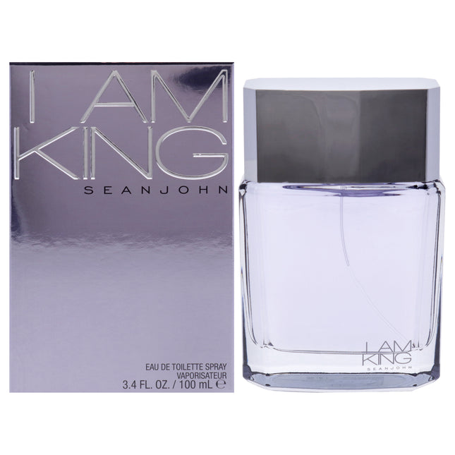 I Am King by Sean John for Men - 3.4 oz EDT Spray - Royal Fragrance for the Modern Man