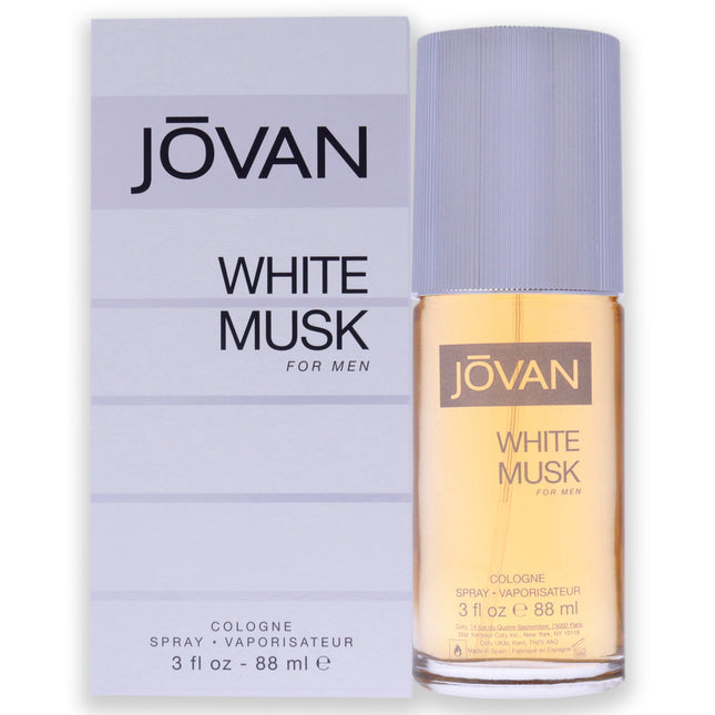 Jovan White Musk for Men - 3 oz EDC Spray: A Timeless Fragrance for Men