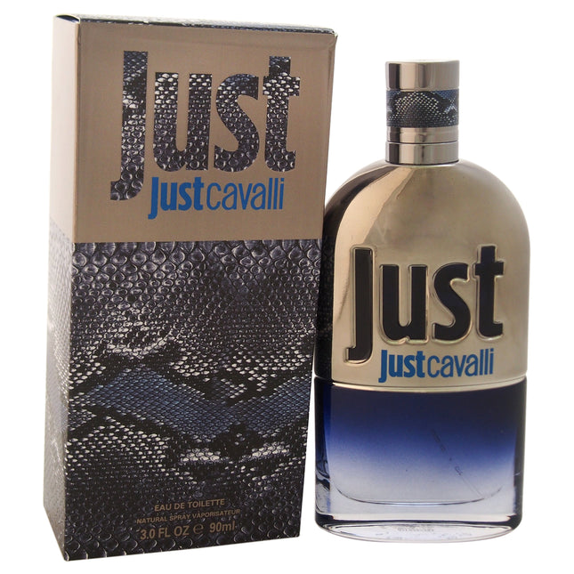 "Discover the Captivating Scent of Just Cavalli by Roberto Cavalli for Men - 3 oz EDT Spray"