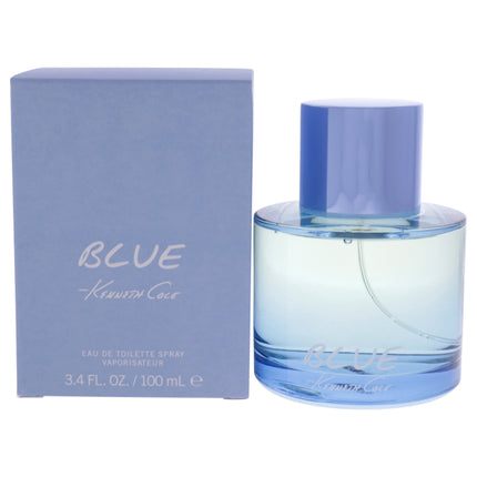 Kenneth Cole Blue by Kenneth Cole for Men - Long Lasting 3.4 oz EDT Spray