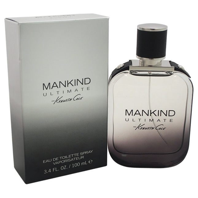 Mankind Ultimate by Kenneth Cole for Men 3.4 oz EDT Spray - Long-lasting Fragrance for Men