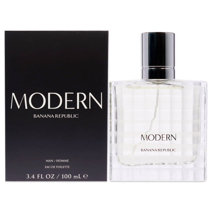Banana Republic Modern for Men 3.4 oz EDT Spray - Sophisticated Fragrance for Him