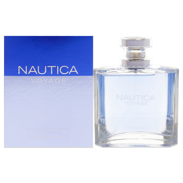 Nautica Voyage by Nautica for Men EDT Spray - 3.3 oz, Fresh and Masculine Scent