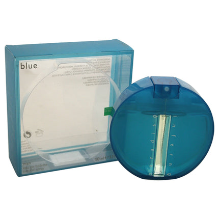 United Colors of Benetton Paradiso Inferno Blue for Men - 3.3 oz EDT Spray