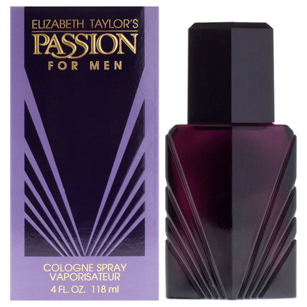 Passion by Elizabeth Taylor for Men - 4 oz EDC Spray: A Timeless Fragrance for Men