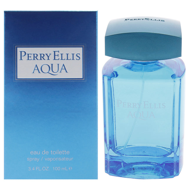 Perry Ellis Aqua Cologne for Men - 3.4 oz EDT Spray from Perry Ellis