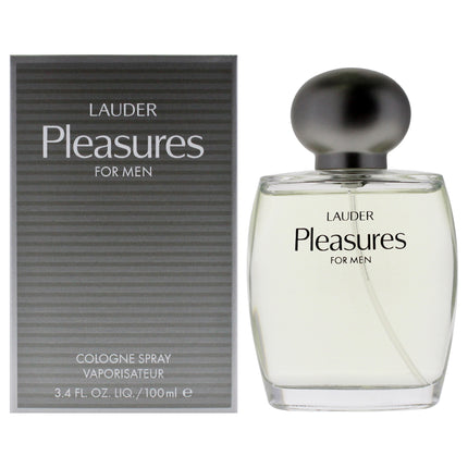 Pleasures by Estee Lauder for Men - 3.4 oz Cologne Spray - Fragrance for Him