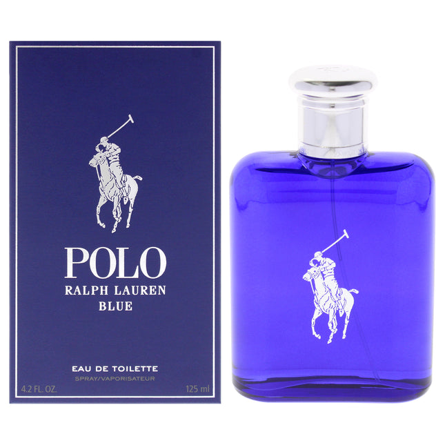 Polo Blue by Ralph Lauren for Men - 4.2 oz EDT Spray