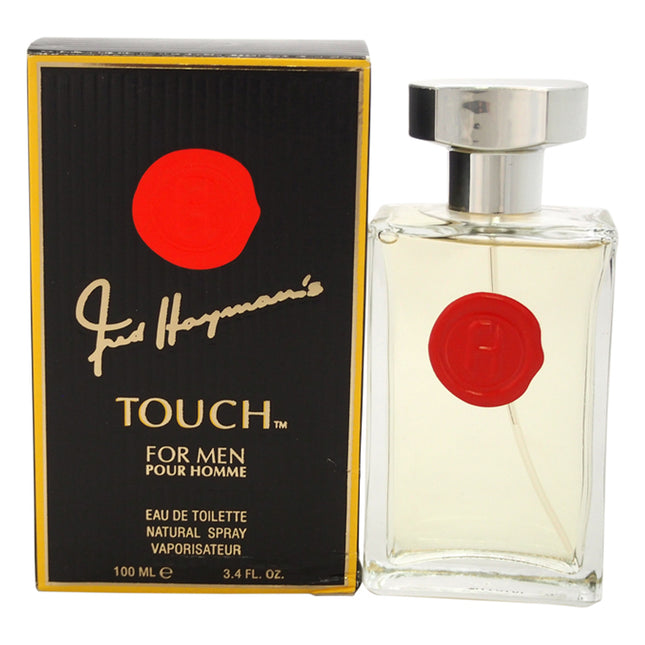 Fred Hayman Touch Pour Homme for Men 3.4 oz EDT Spray - Refreshing Fragrance for Men