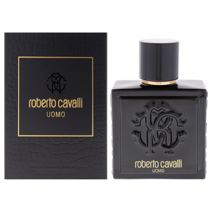 Discover the Alluring Uomo by Roberto Cavalli for Men EDT Spray - 3.4 oz