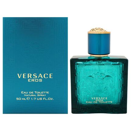 Versace Eros by Versace for Men - 1.7 oz EDT Spray - Fragrance for Men