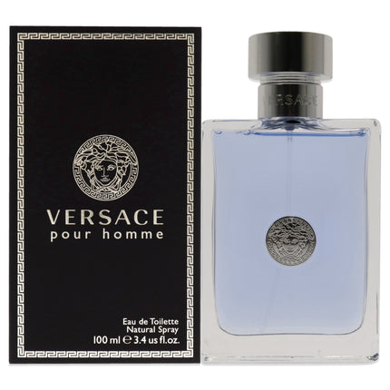 Versace Pour Homme by Versace for Men - 3.4 oz EDT Spray | Best Fragrance for Men