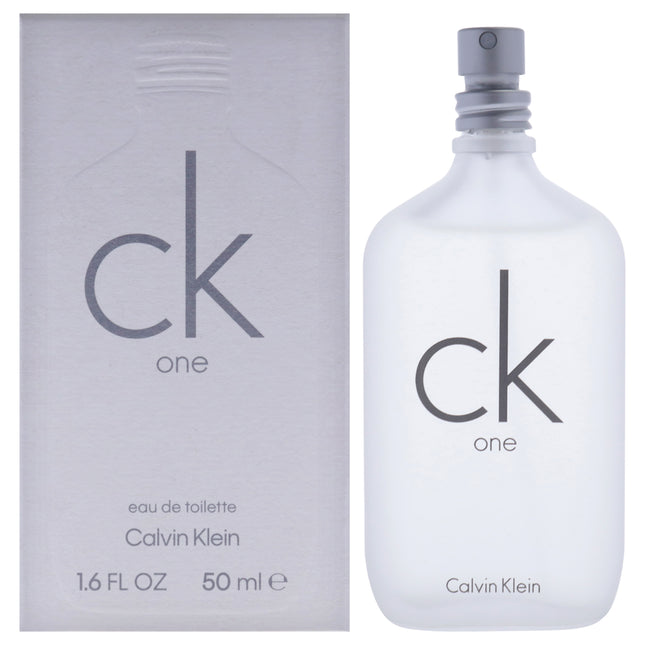 Calvin Klein CK One Unisex 1.6 oz EDT Spray - Fragrance for Men and Women
