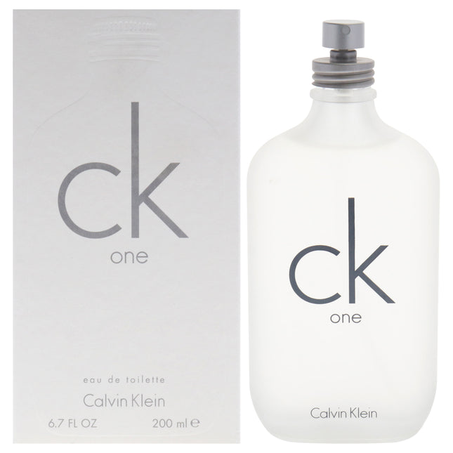 CK One by Calvin Klein Unisex 6.7 oz EDT Spray - Gender-Neutral Fragrance