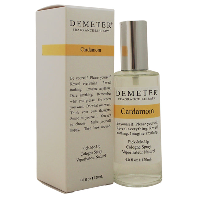 Demeter Cardamom Cologne Spray - Unisex 4 oz Bottle for Aromatic Fragrance
